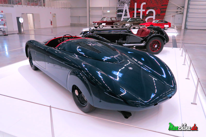 Alfa Romeo 6C2300 Aerodinamica Spider , Foto: Macchina.de